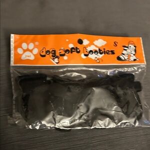 Small Dog Soft Booties in Black